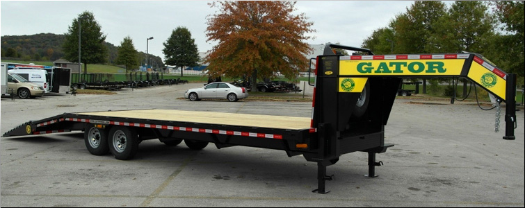 Gooseneck flat bed trailer for sale14k  Randolph County,  North Carolina
